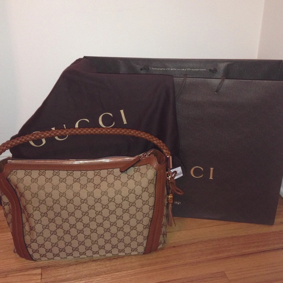 Gucci Braided Strap Purse
